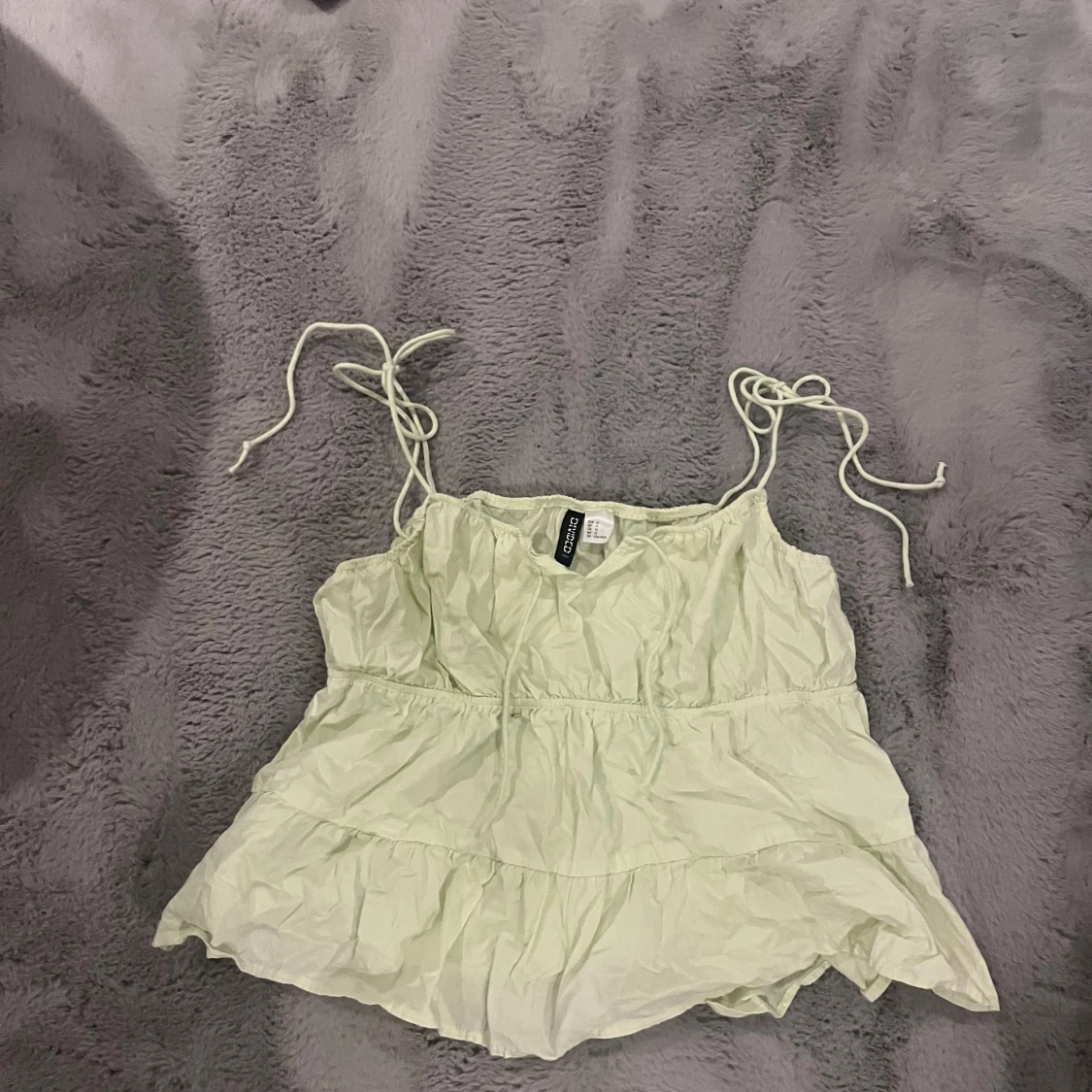 Mint grön linnetopp från H&M