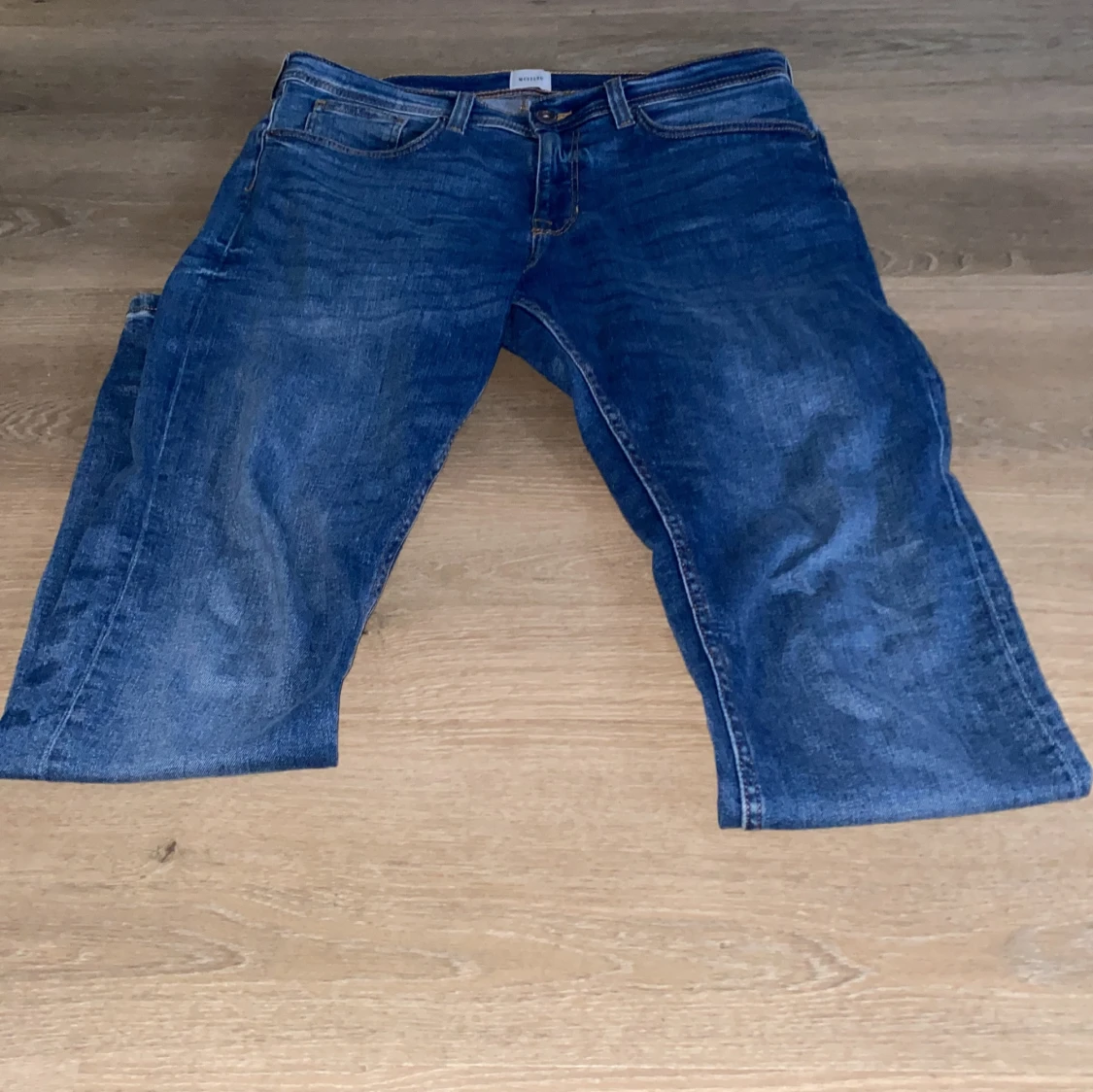 Blå jeans från Mustang