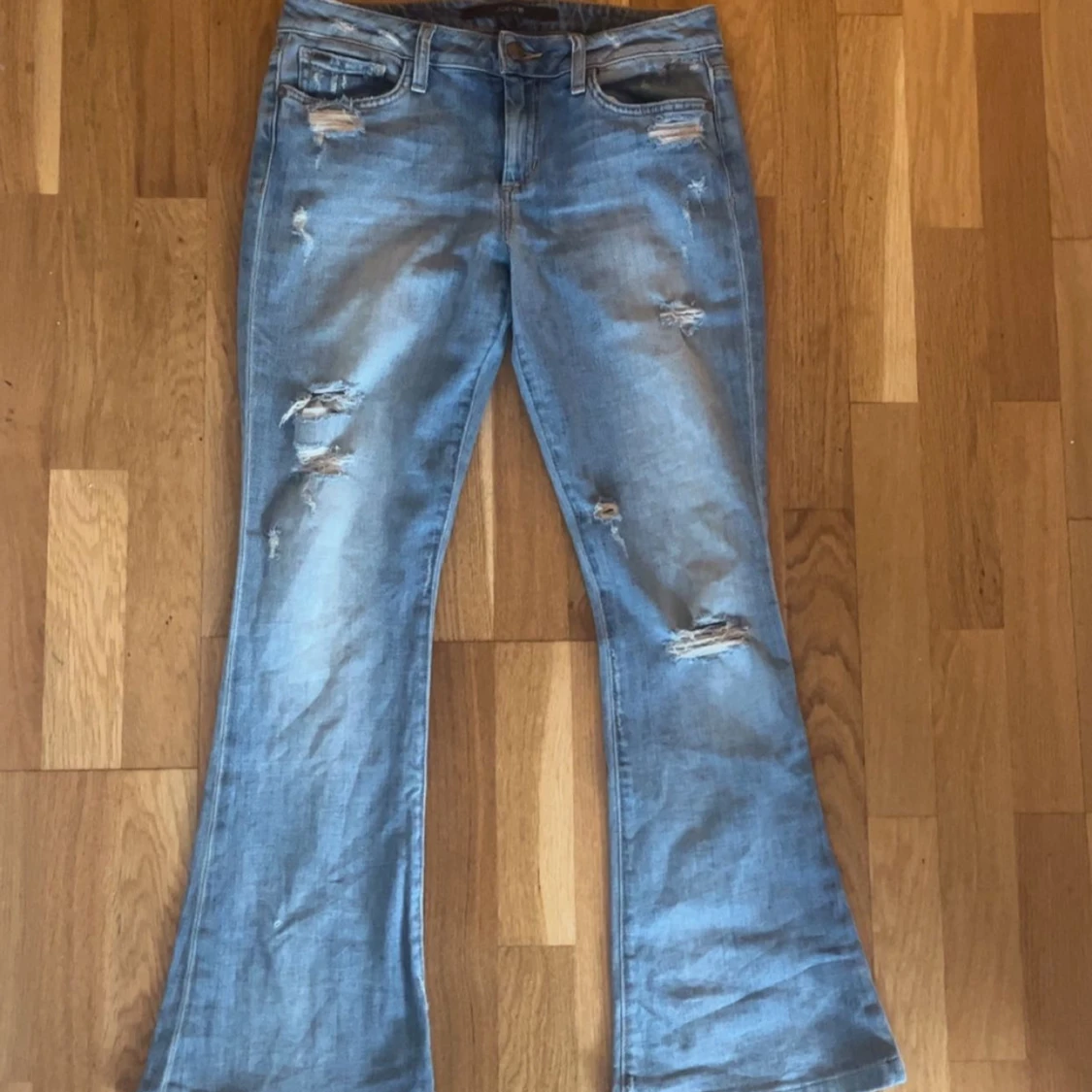 Lågmidjade bootcut jeans - 90