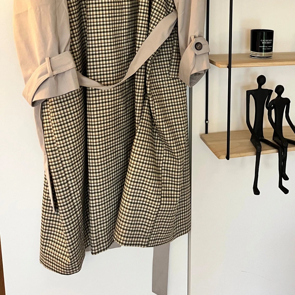 Rutig trenchcoat - 93