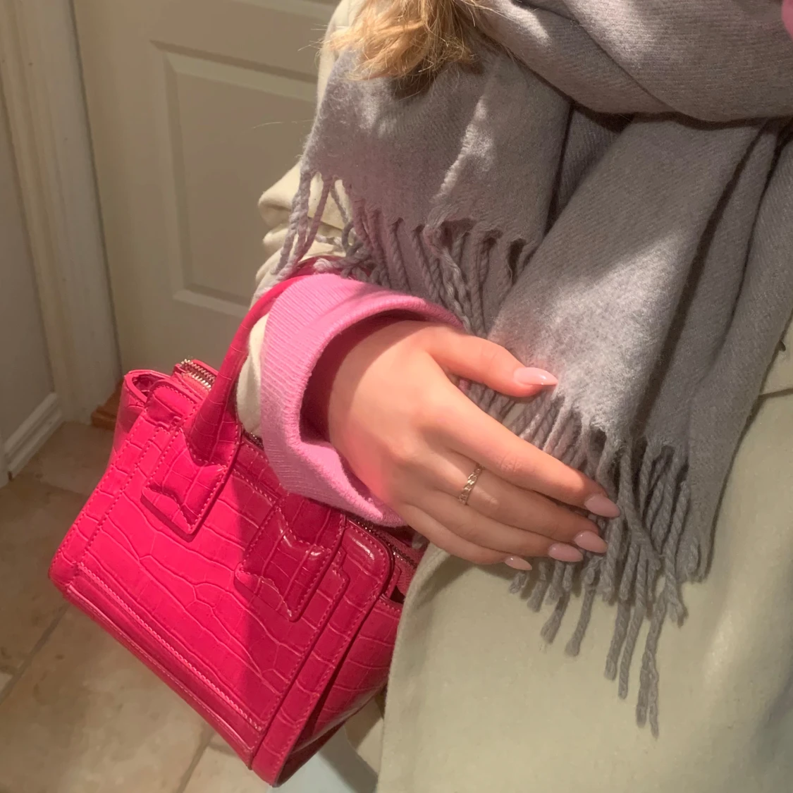 Rosa handväska  - 90