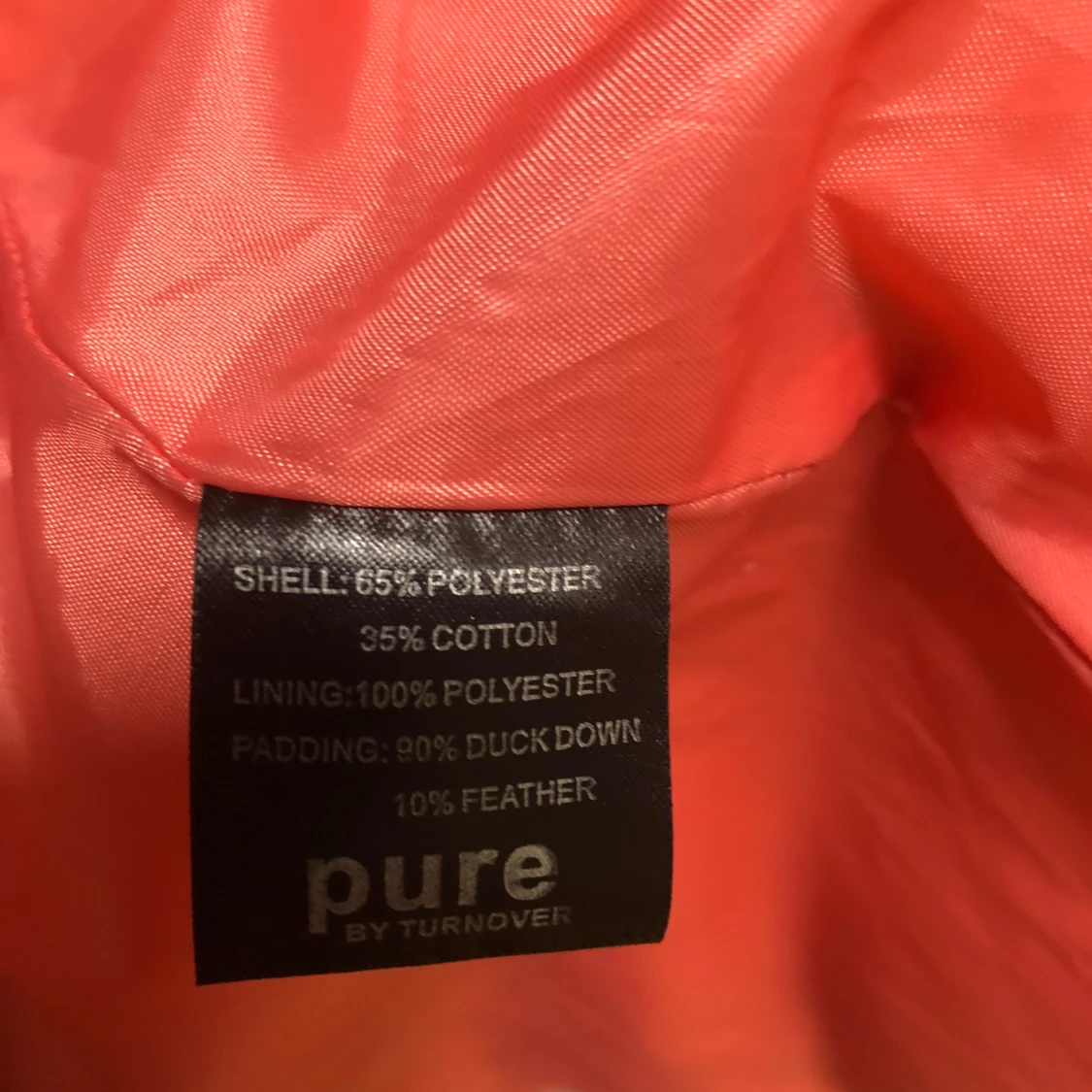 Svart dunjacka från Pure by Turnover - 92