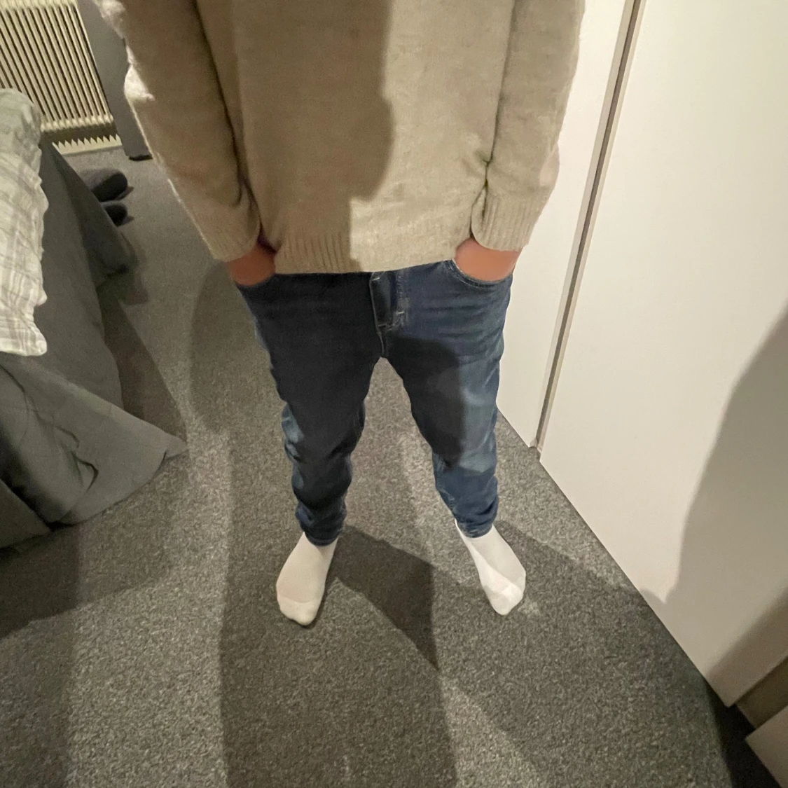 Slim/straight jeans - 90