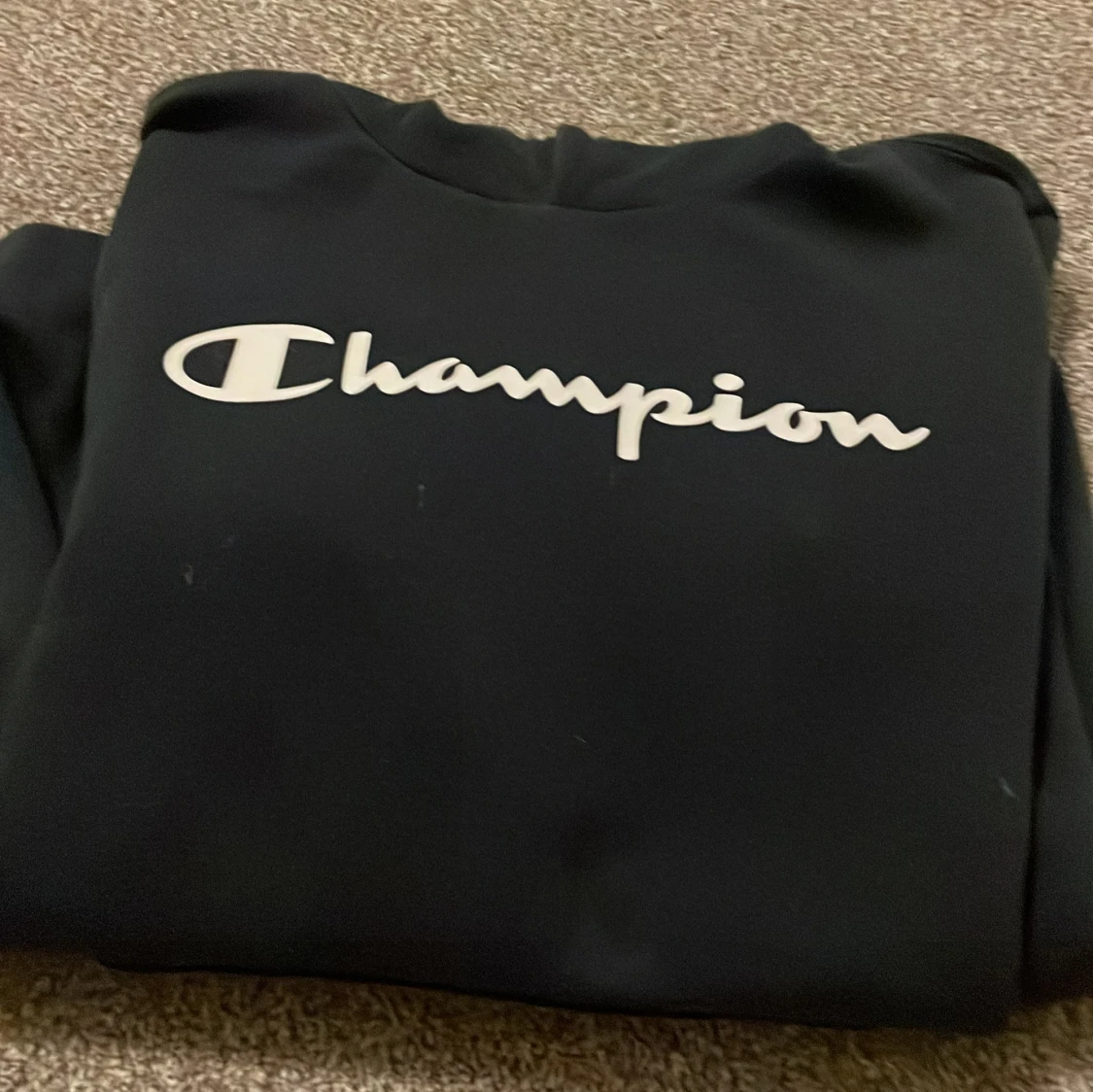 Blå hoodie från Champion - 92