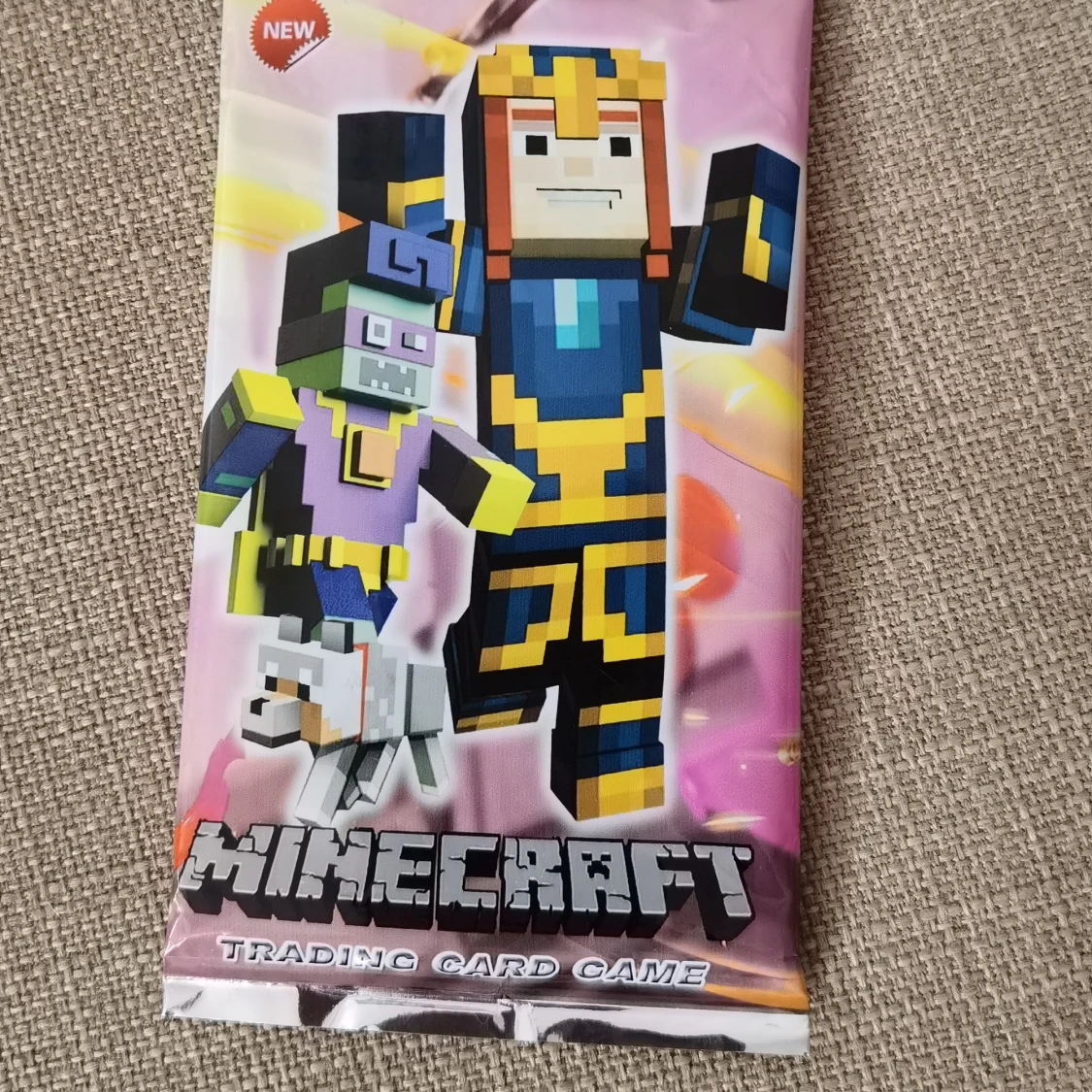 Minecraft Trading Card Game Pack 30 kr 1 paket ny - 90