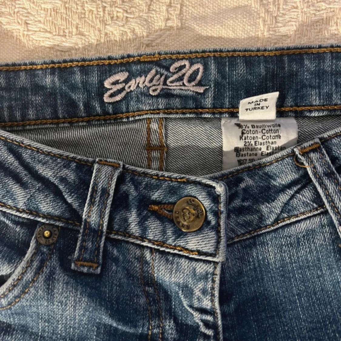 Lågmidjade jeans  - 91