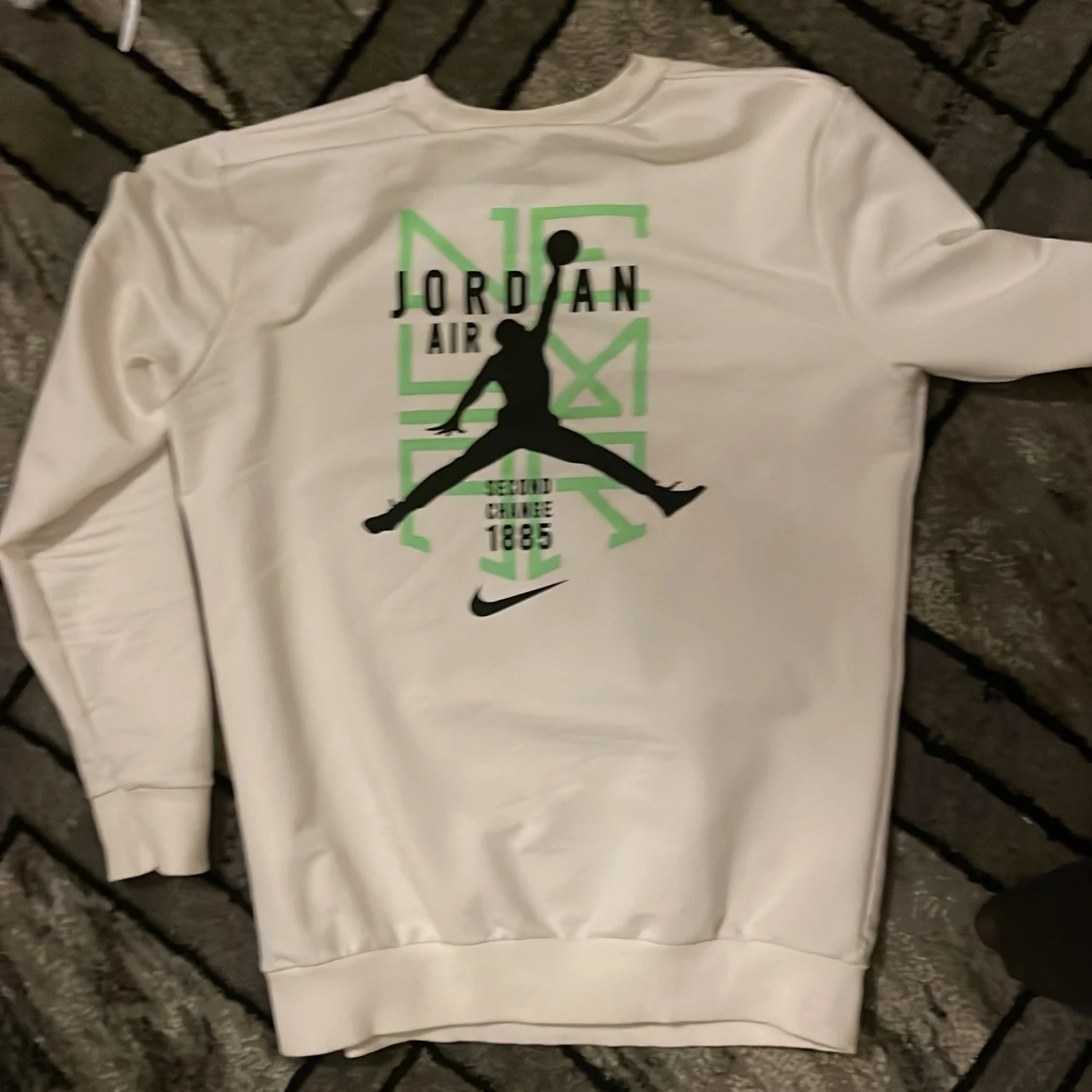 Vit Jordan sweatshirt - 90