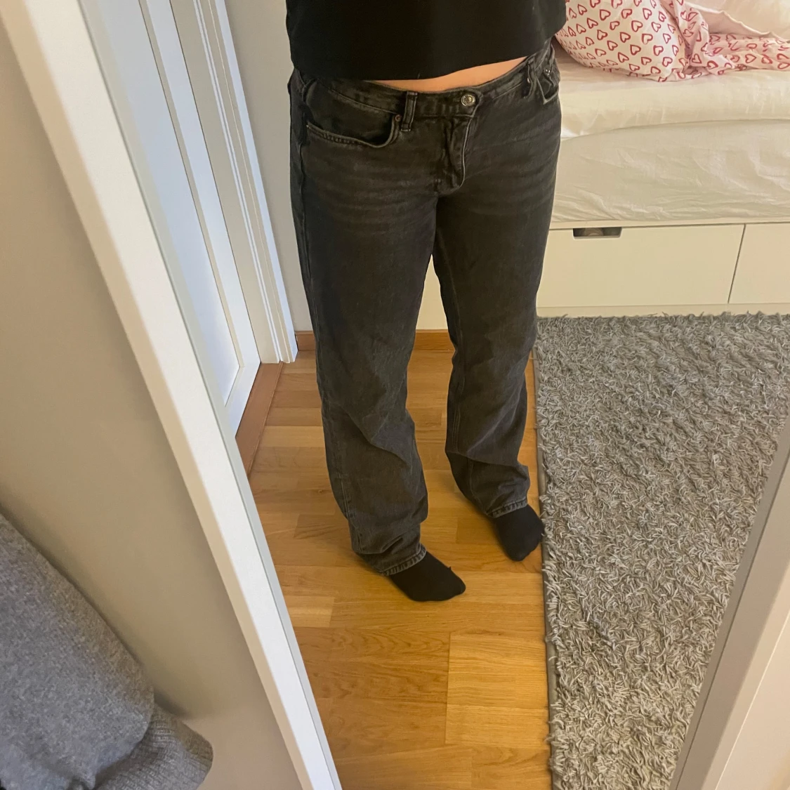 Svarta jeans från Gina Tricot