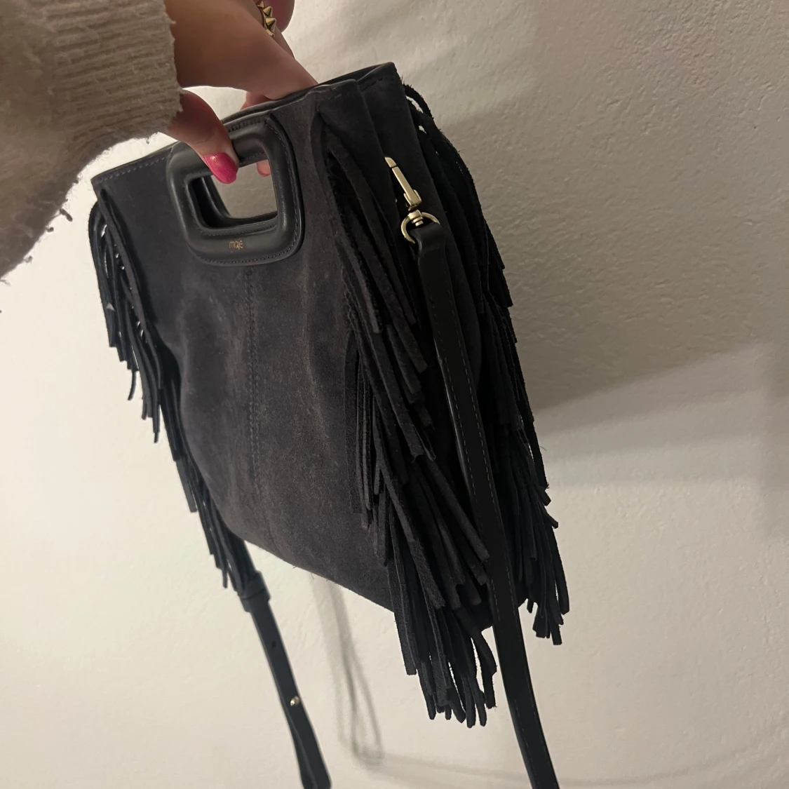 Maje väska mörkgrå  - 92