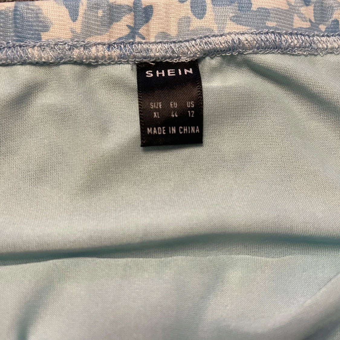 Blå och vit kjol från Shein - 90