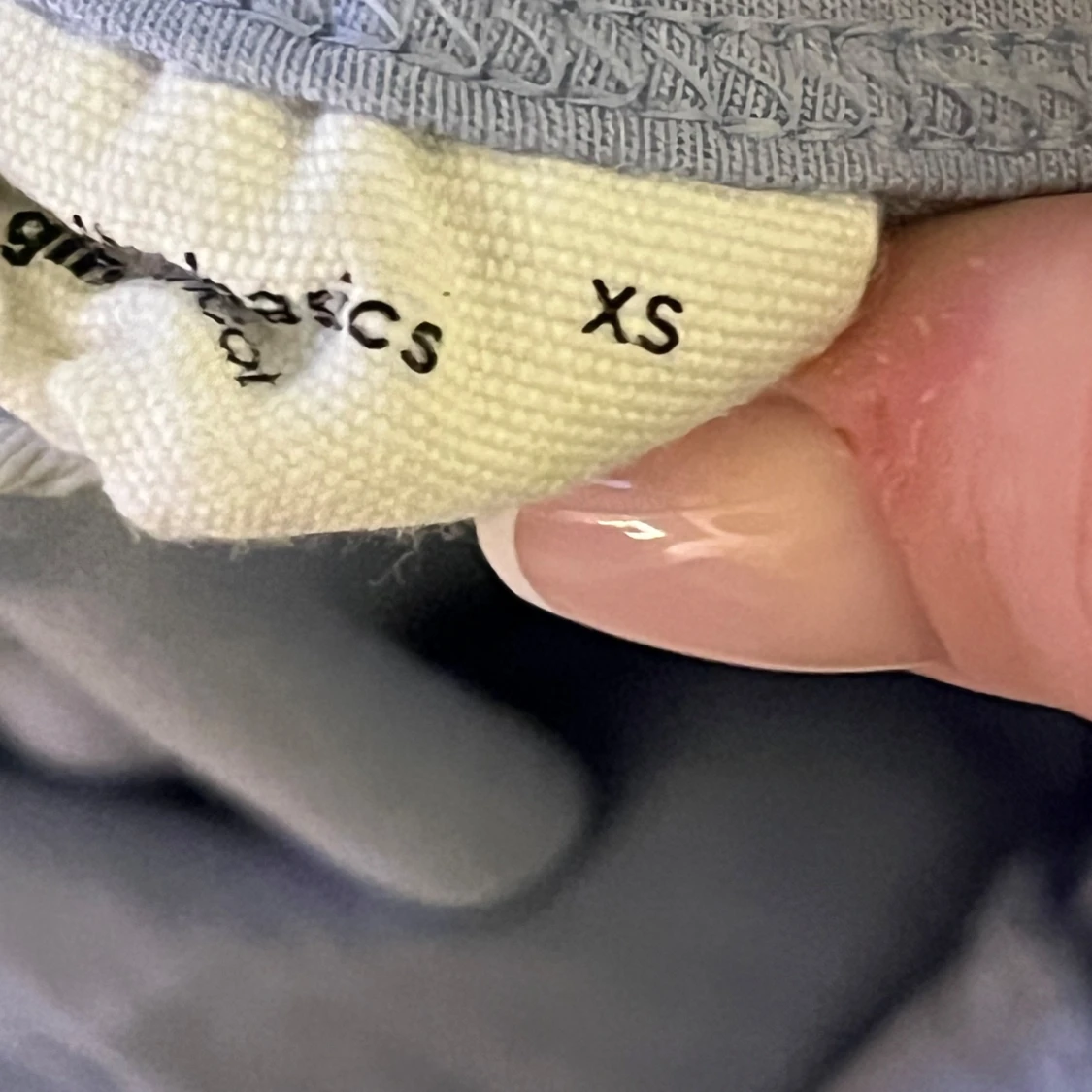 Två linnen i vitt och ljusblått - 91