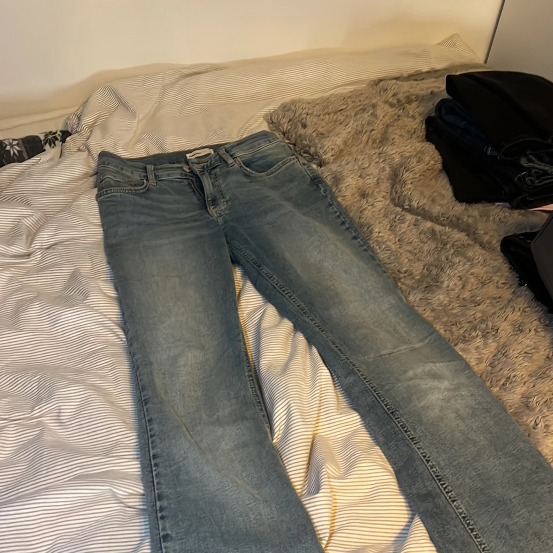 Blå bootcut jeans från Perfect Jeans - 93
