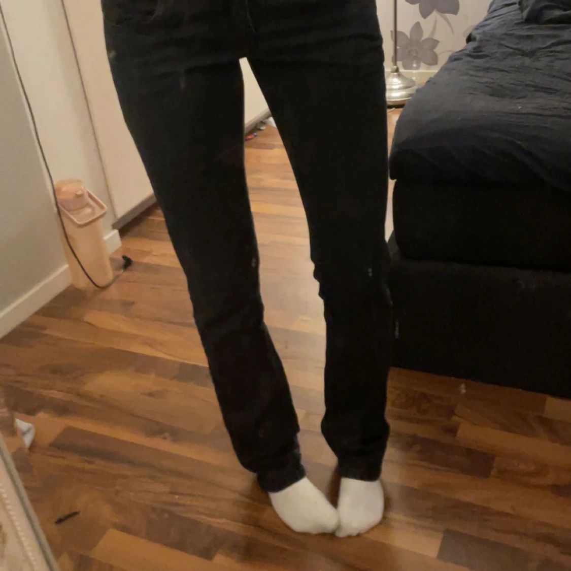 Svarta jeans