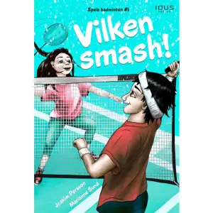 Vilken smash! är den första skönlitterära boken om badminton. Det är även vänskapsbok som berör ämnen som etnicitet, jämställdhet och identitet.- Du, visst har du spelat badminton tidigare? Tränat och så?Det dröjer innan svaret kommer. De går en stund och solen lyser skönt. - Ja. Jag har tränat i två år. Jag älskar det. Jag spelade mycket badminton i Sheffield. - Sheffield, det är i England va? säger Nadir. - Ja. - Ska du börja spela igen? En dag börjar en ny i Nadirs klass. Nadir inser snart att den nya eleven verkar både cool och rolig att umgås med, efter skoltid. När är man egentligen kompis med någon? Och hur ska man våga vara sig själv till 100 % när spelreglerna är annorlunda i skolan och utanför den? Vilken smash! är första boken i serien Spela badminton.