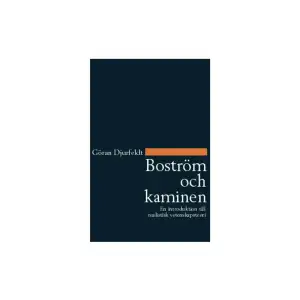 Göran Djurfeldts nya bok är en kortfattad och fängslande introduktion till vetenskapsteoretiskt tänkande. Hans utgångspunkt är de ontologiska realismen som hävdar att den materiella och mänskliga världen existerar och har bestämda egenskaper oberoende av vår uppfattning om den. Utifrån detta argumenterar han för en realistisk vetenskapsteori och är kritisk både mot positivismen i dess grova såväl som mer sofistikerade varianter och mot relativismen hos filosofer som Kuhn, Feyerabend, Rorty m fl. Boken har vuxit fram i författarens verksamhet som lärare/handledare och forskare vid Sociologiska institutionen i Lund. Framställningen är klargörande och lättläst med konkreta exempel hämtade ur författarens egen forskning.    Format Häftad   Omfång 112 sidor   Språk Svenska   Förlag Arkiv förlag/A-Z förlag   Utgivningsdatum 1996-10-01   ISBN 9789179240967  