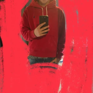 Ralph Lauren Hoodie - Vinröd Ralph Lauren hoodie i storlek S! Nästan oanvänd och lapparna förekommer. Pris inte hugget i sten! Köpt på Zalando för 2500kr!