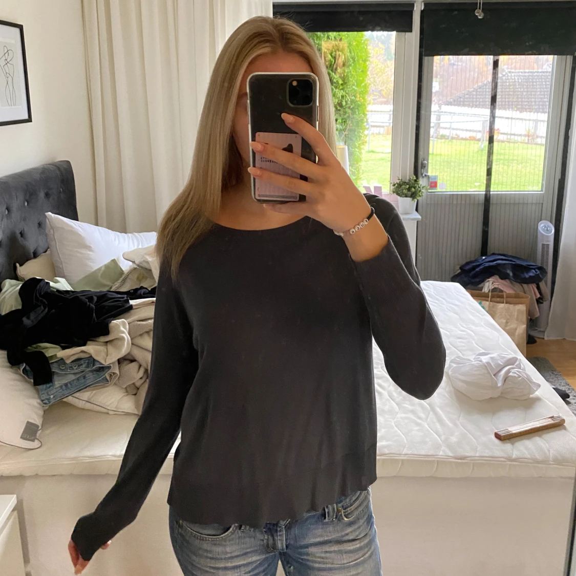 Mörkgrå tröja från Zara