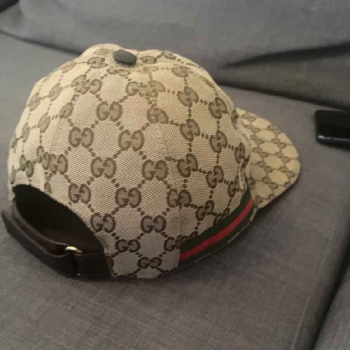 Gucci keps beige äkta - 90