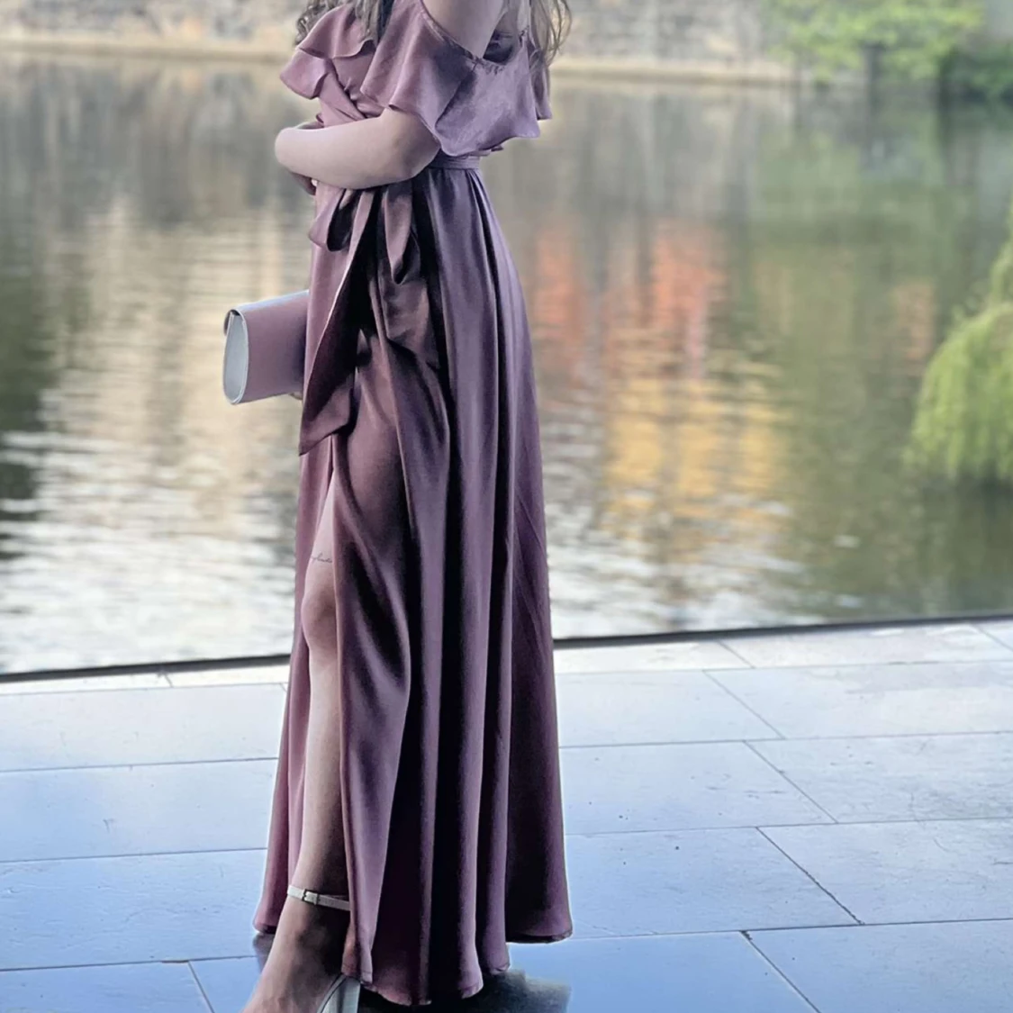 Rosa balklänning - 90