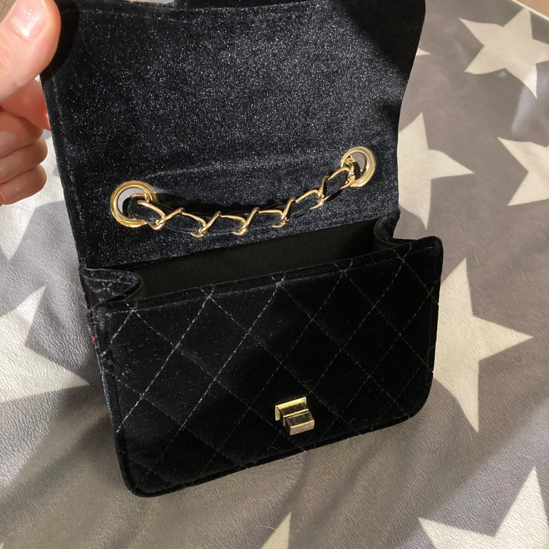 Väska mini sammet - 93