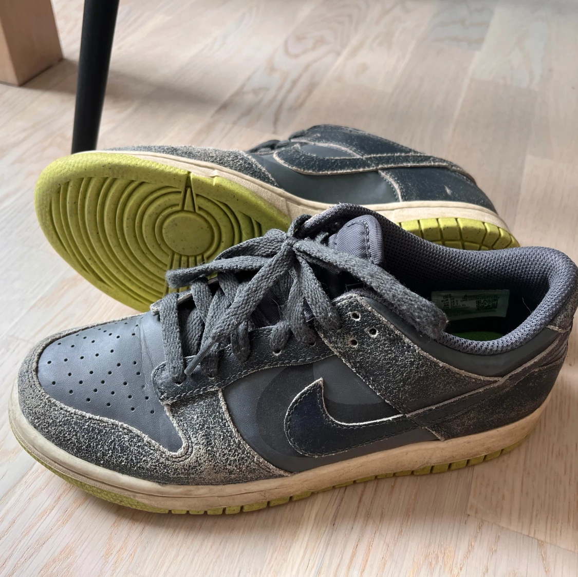 Gröna/Gråa Nike Dunks - 90