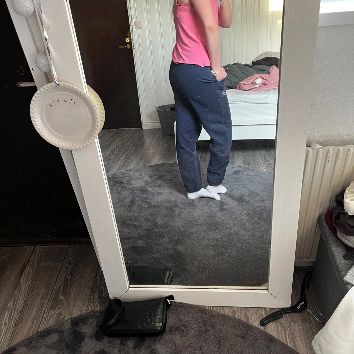 Blåa Yale byxor - 90