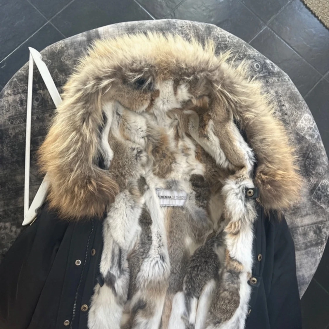 Pälsjacka + pälsväst  - 4