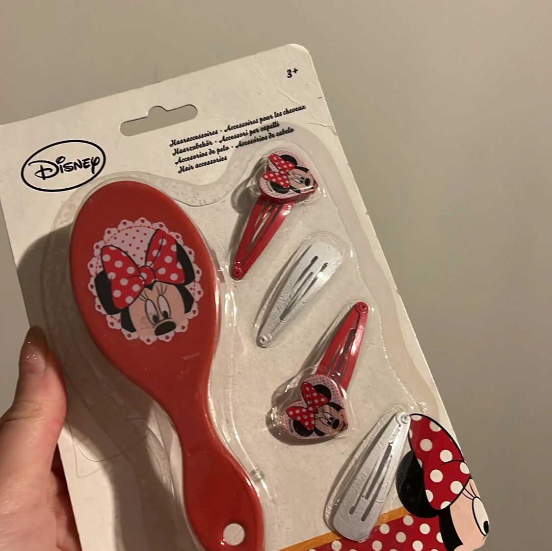 Hårborste och hårklämmor med Minnie Mouse från Disney - 90