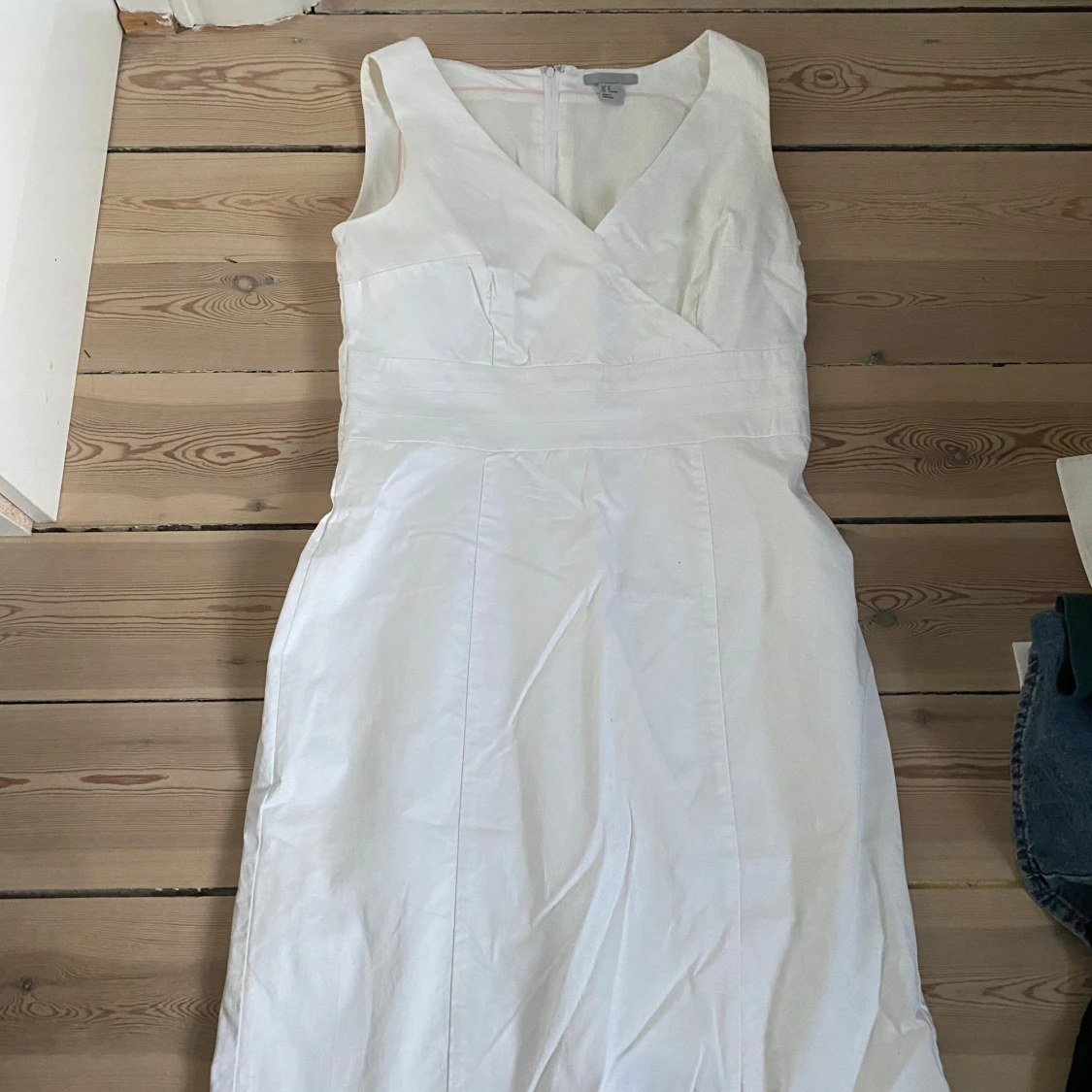 Vit klänning från H&M