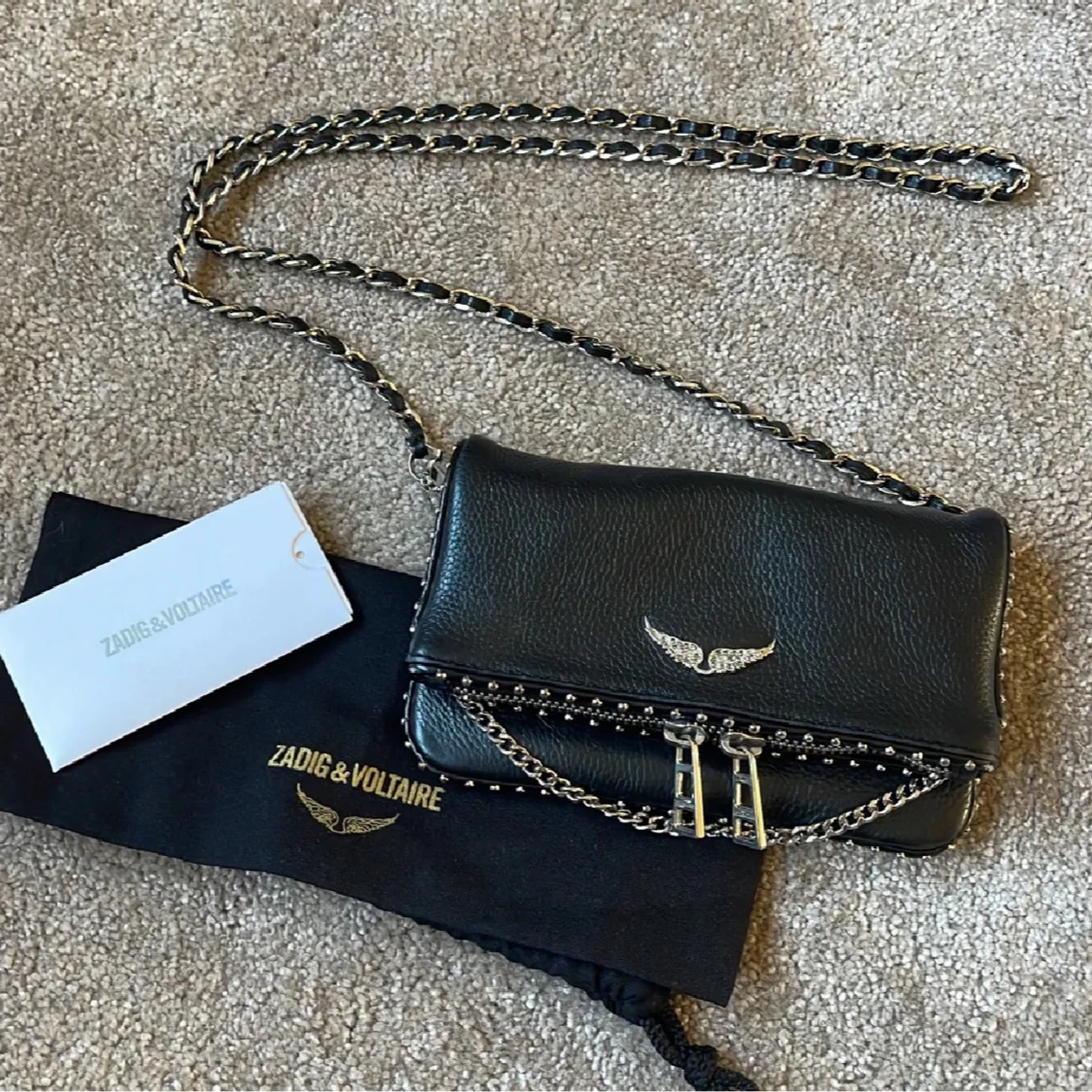 Svart axelväska från Zadig & Voltaire - 90