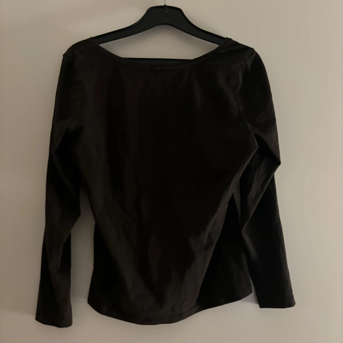 Svart långärmad topp - 90