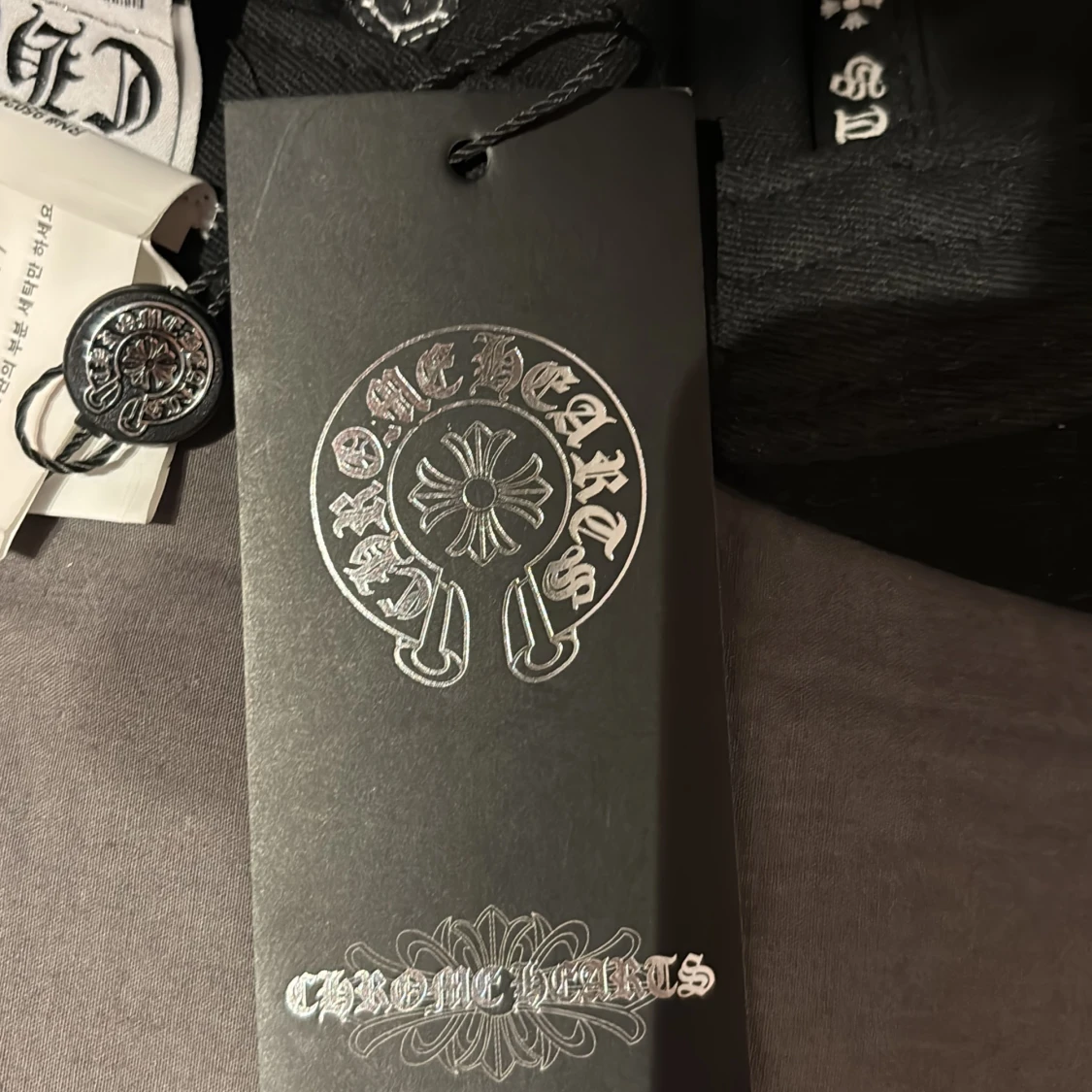 Svart Chrome Hearts keps - 93