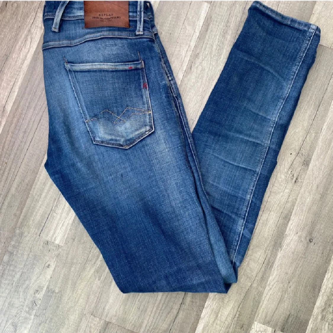 Blå Replay Anbass jeans - 91