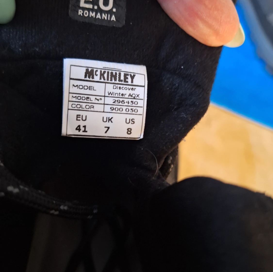Svarta vinterkängor från McKinley - 1