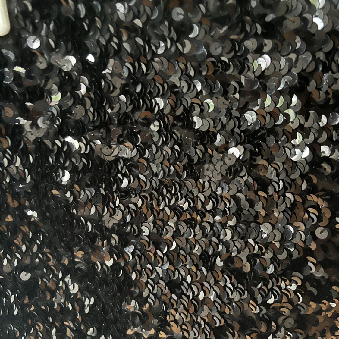 Svart paljett tubtopp - 1