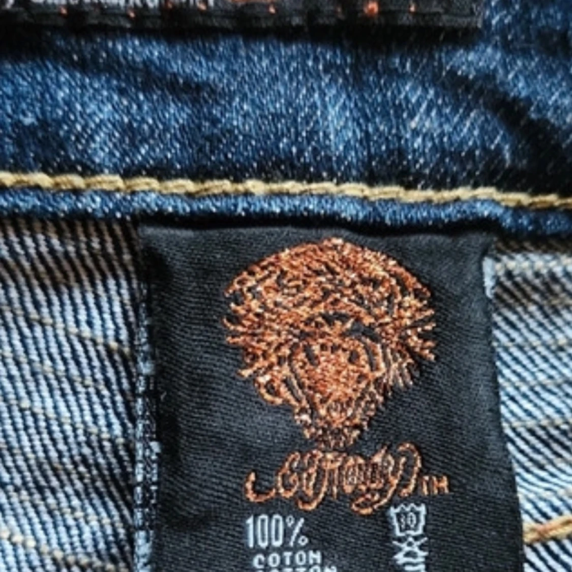 ed hardy low waist jeans - 93