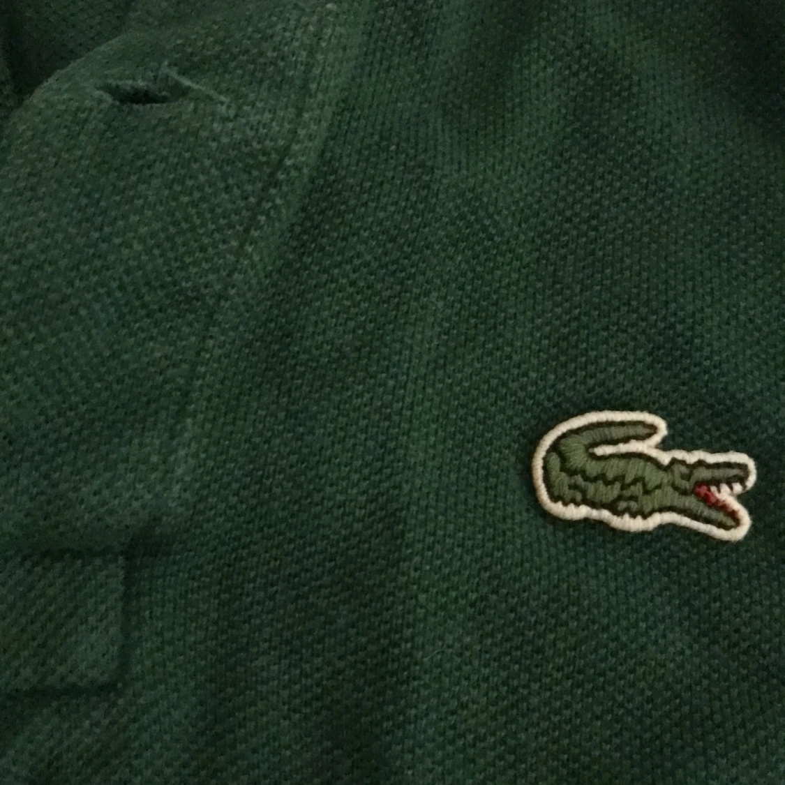 Grön pikétröja från Lacoste - 92