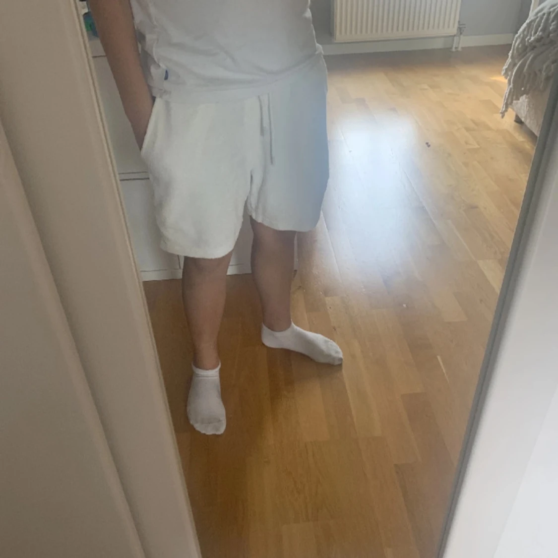 Frotté shorts vit - 3