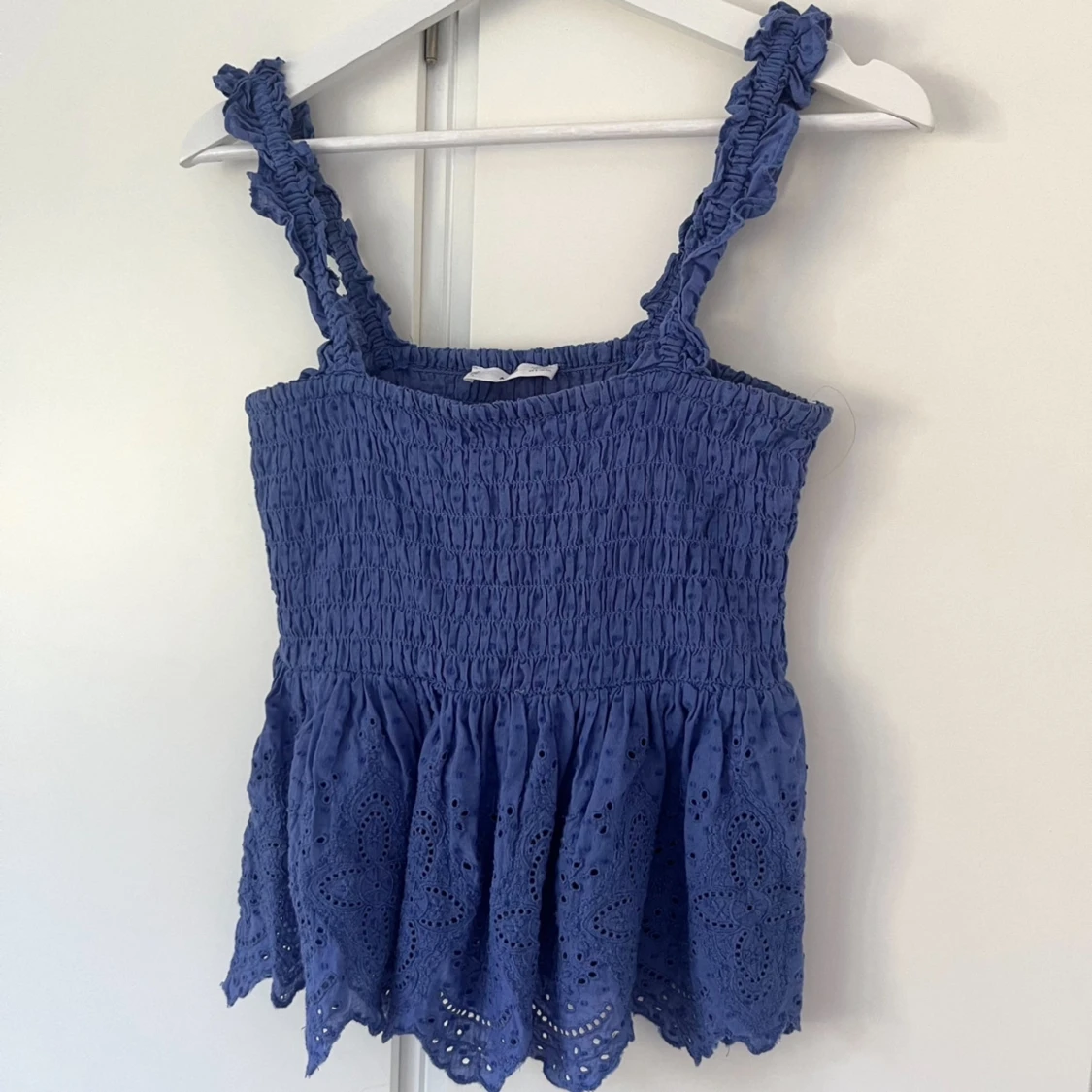 Blå-lila volangtopp! - 91