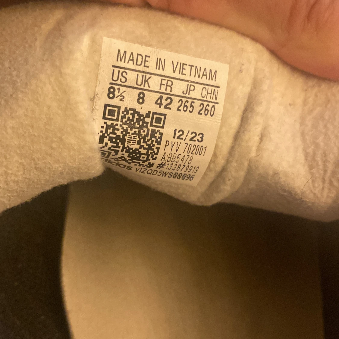 Adidas gazelle mörkblå