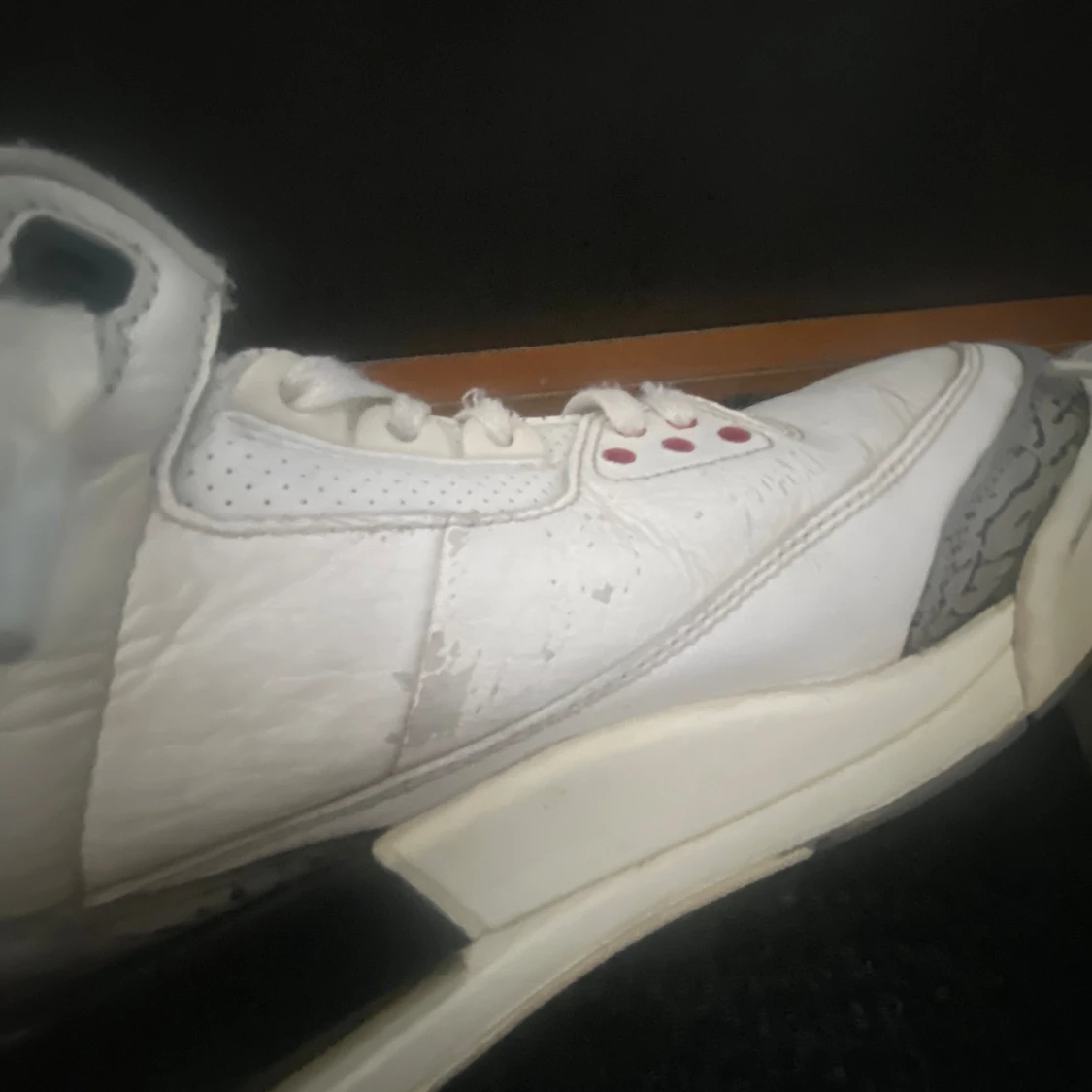Jordan 3 white cement reimagined  - 91