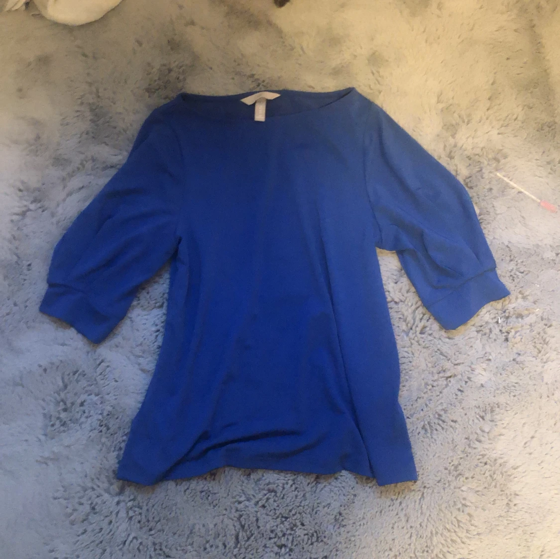 Blå tröja