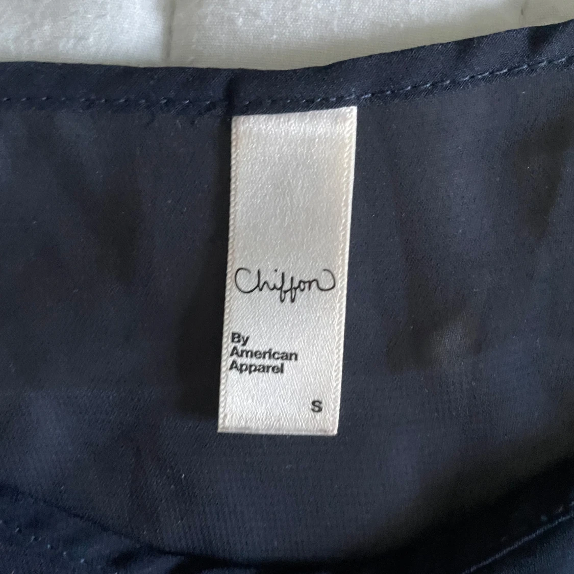 cool och unik marinblå topp - 91