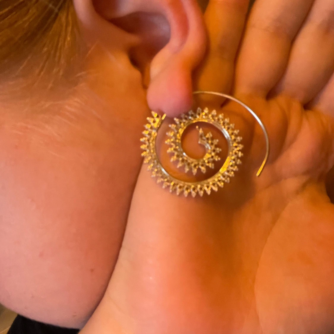 Sprial öronhänge  - 90