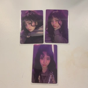 Hyein set Photocard  - Set av 3 Photocards för 60kr