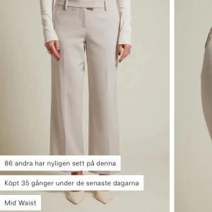 Kostymbyxor - Jätte fina kostymbyxor från bikbok i modellen Maddie petite💞storlek 38 men passar 36.  Endast använda en gång så de är i nyskick:)