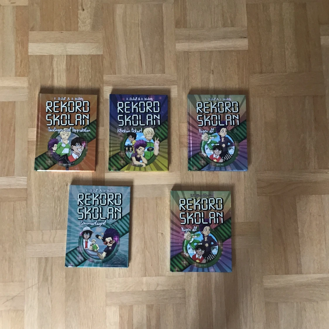 Rekord  skolan böcker 5 stycken