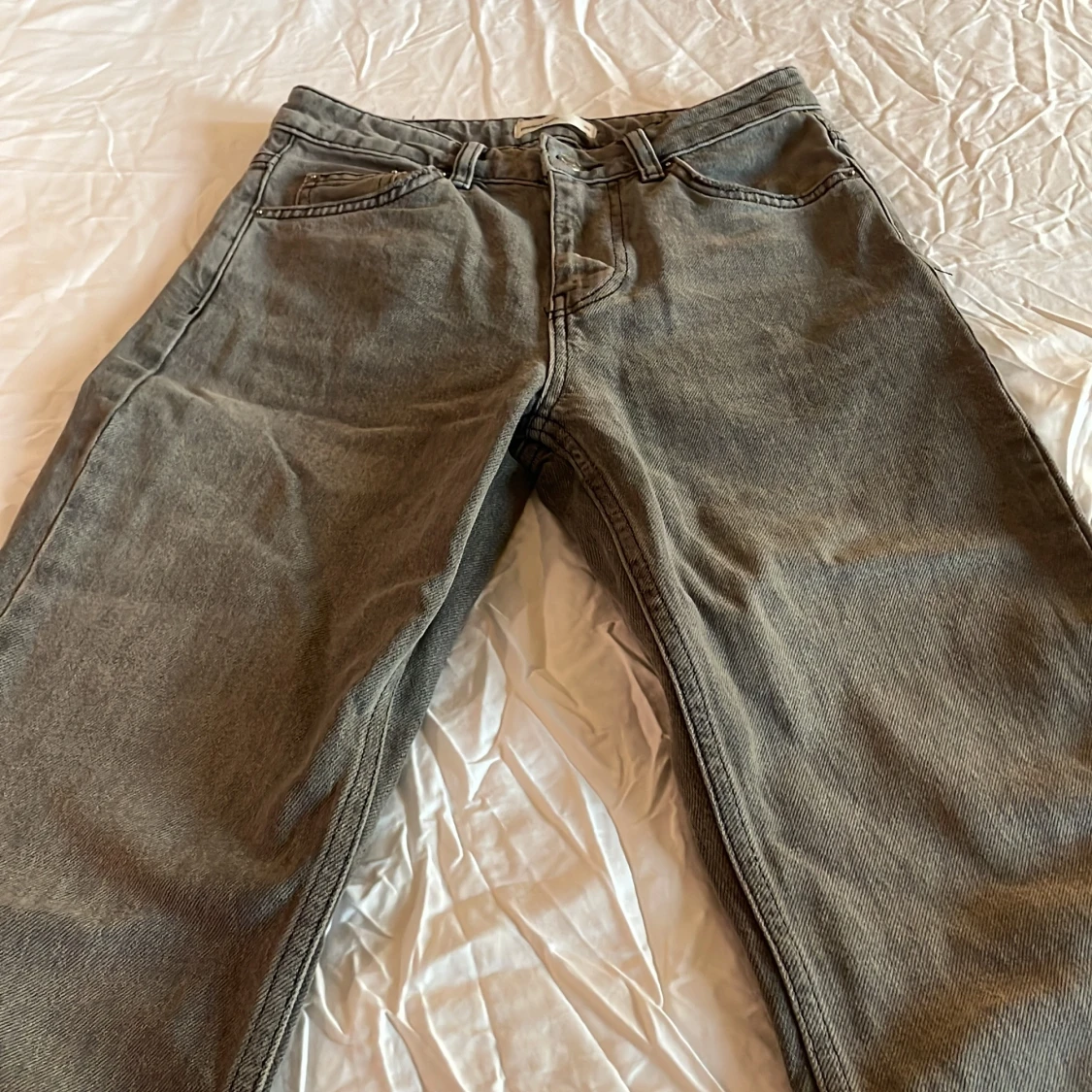 Gråa Perfect jeans Straight  - 93