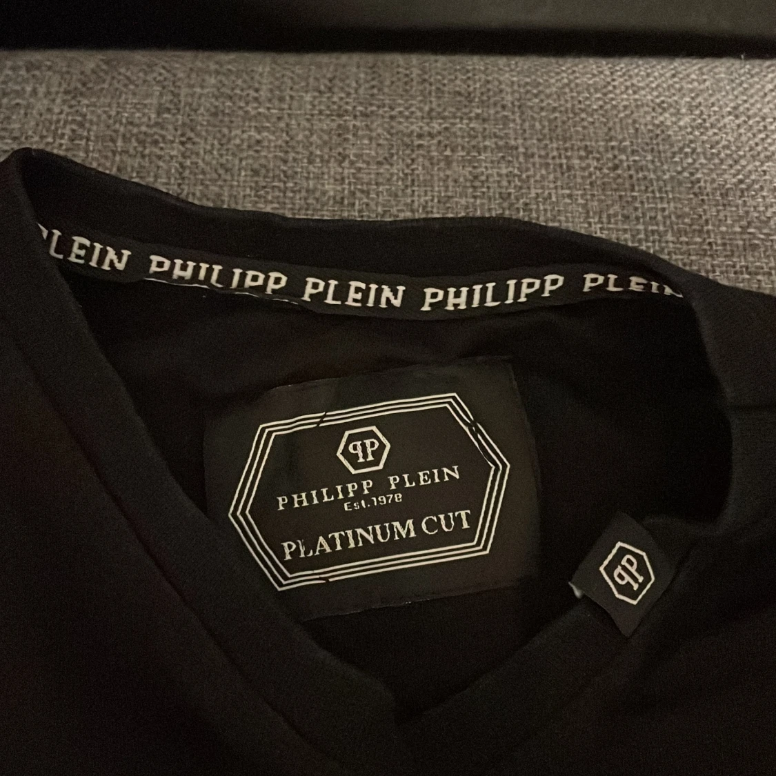 Svart t-shirt med dödskalle från Philipp Plein - 92