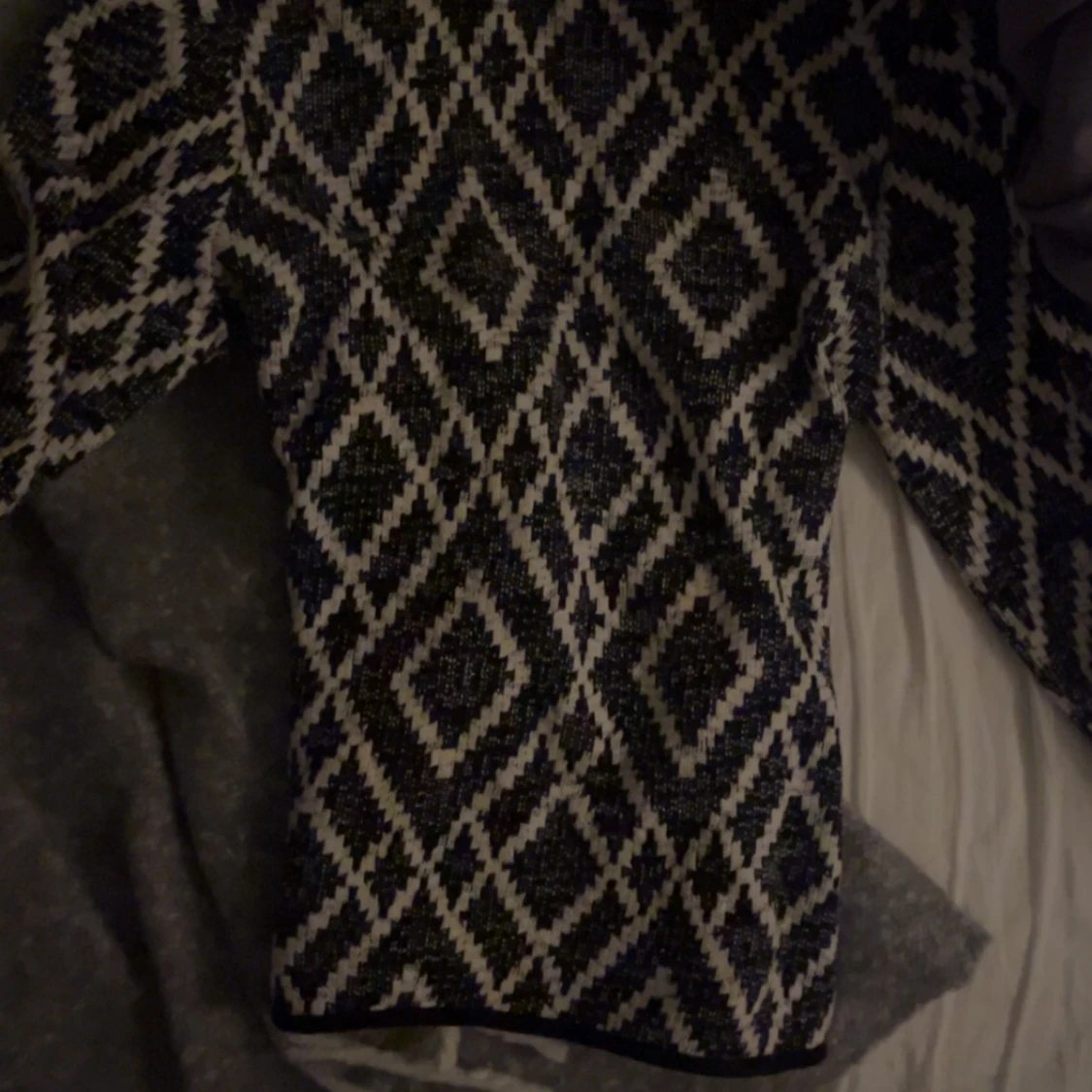 Mönstrad kofta - 92